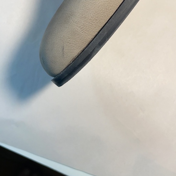 Lucky Brand Leather Paramo Bootie Titanium Ankle Boots Gray Women's - Picture 9 of 15